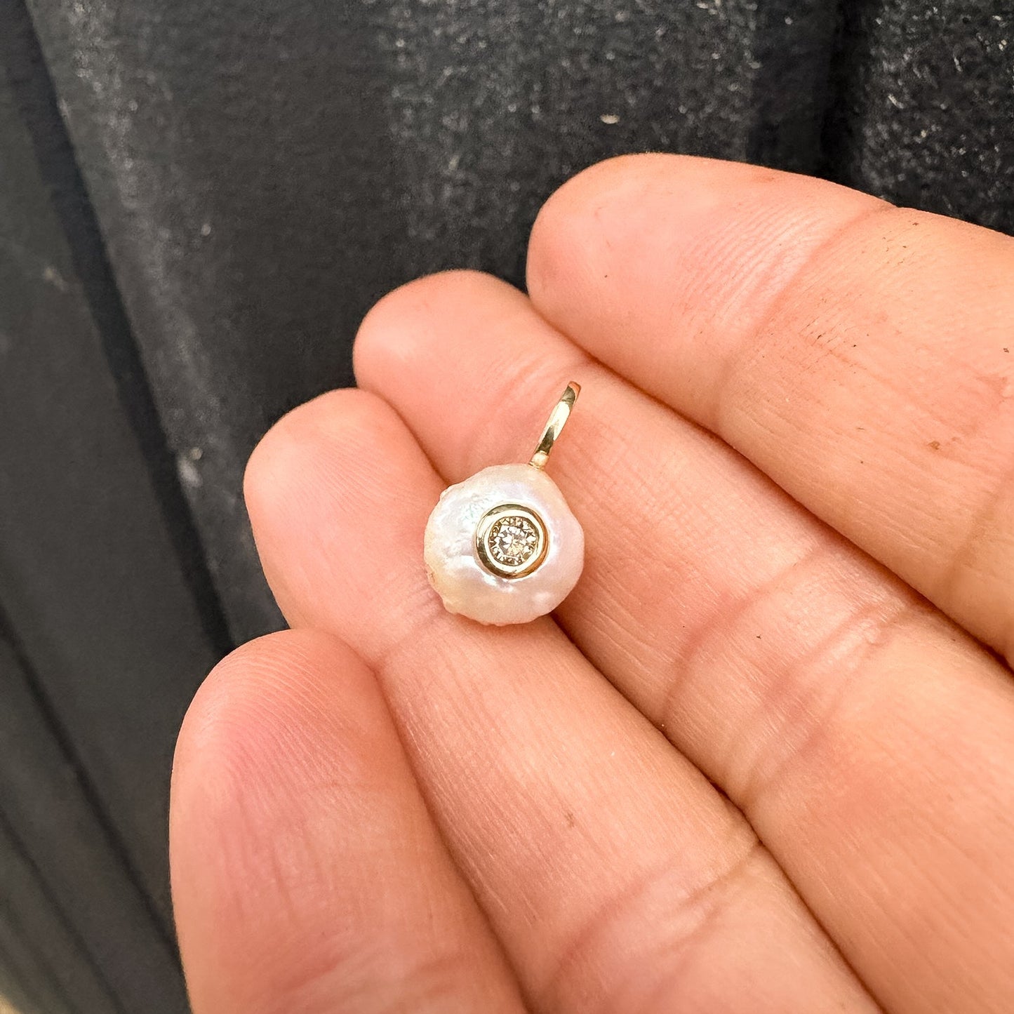 Diamond Baroque Pearl