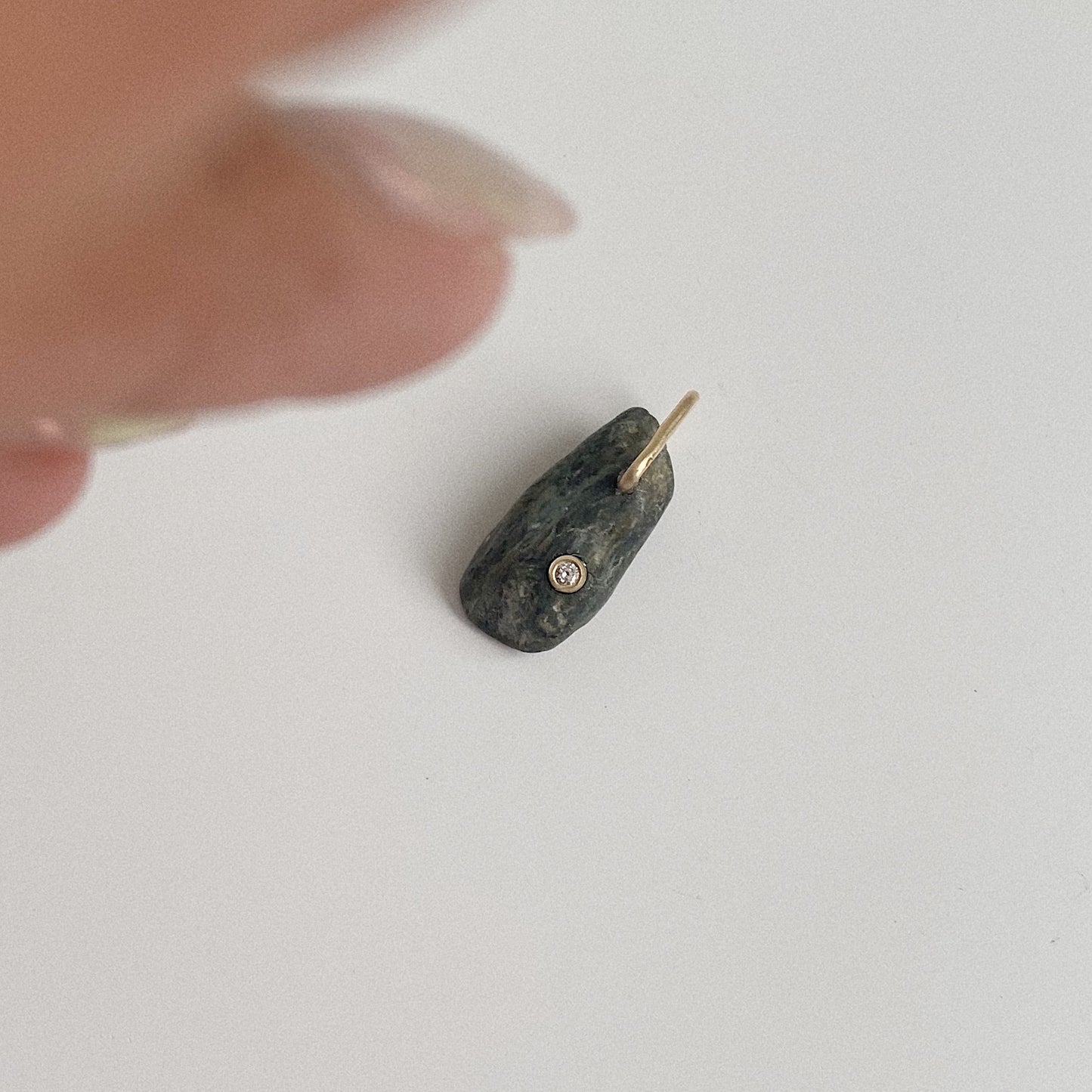 Deep Green Pebble