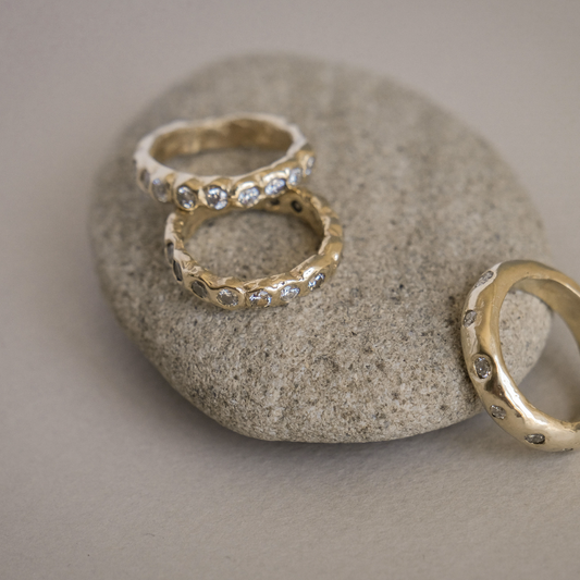 Diamond Bubbly Ring